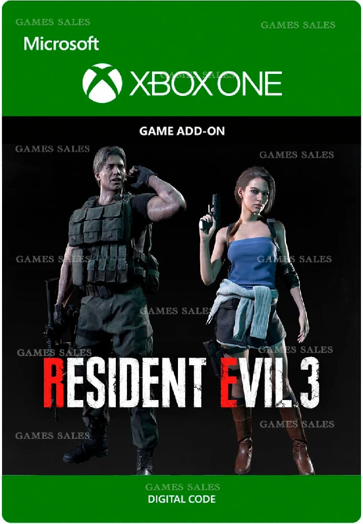 ✅❤️RESIDENT EVIL 3 - CLASSIC COSTUME PACK❤️XBOX🔑KEY