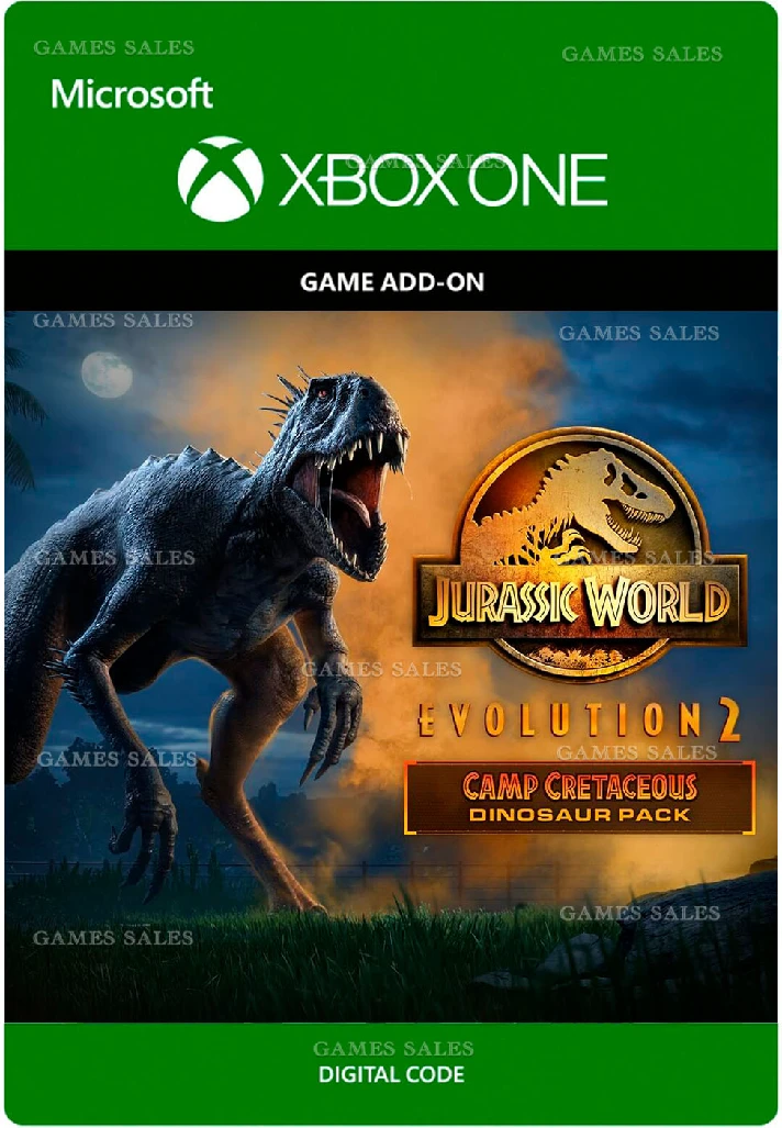 JURASSIC WORLD EVOLUTION 2 CAMP CRETACEOUS DINOSAUR✅KEY