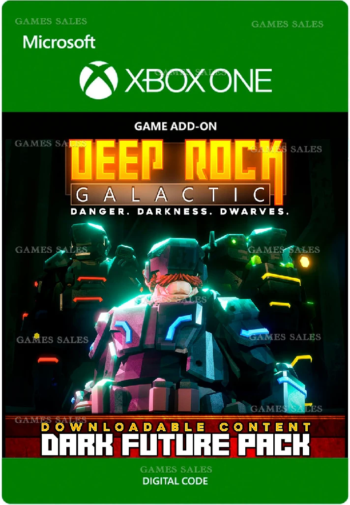 ✅❤️DEEP ROCK GALACTIC - DARK FUTURE PACK DLC❤️XBOX🔑KEY