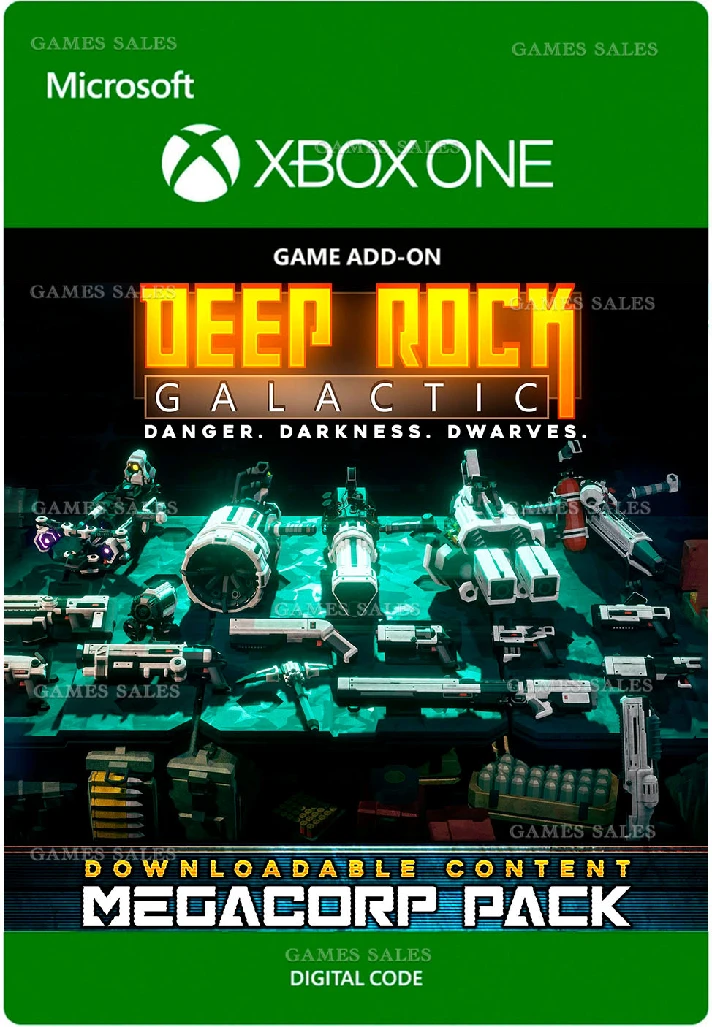 ✅❤️DEEP ROCK GALACTIC - MEGACORP PACK DLC❤️XBOX🔑KEY