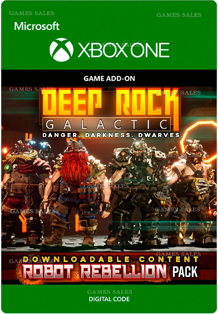 ✅DEEP ROCK GALACTIC ROBOT REBELLION PACK DLC✅XBOX🔑KEY