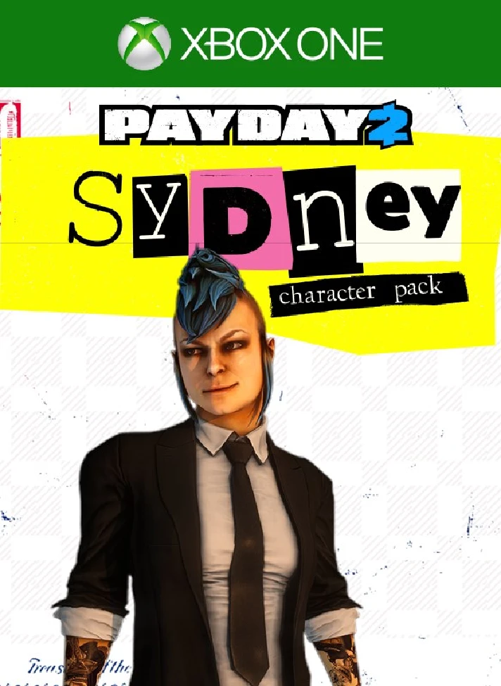 ❗PAYDAY 2: CRIMEWAVE EDITION - Sydney Character ❗XBOX❗