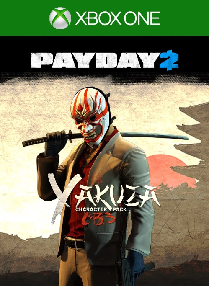 ❗PAYDAY 2: CRIMEWAVE EDITION The Yakuza Character XBOX