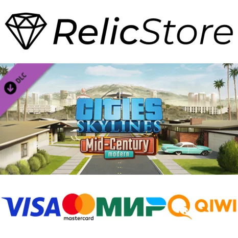 Cities: Skylines - Content Creator Pack: Mid-Century Mo