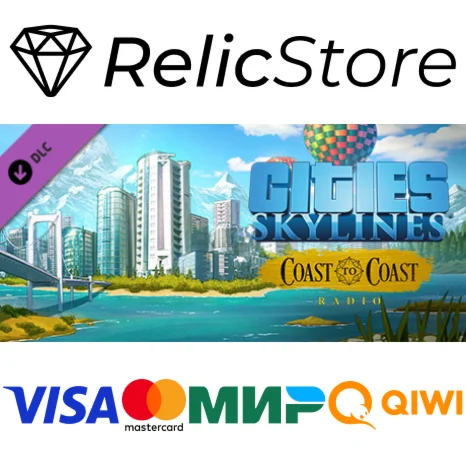 Cities: Skylines - Coast to Coast Radio DLC - STEAM RU