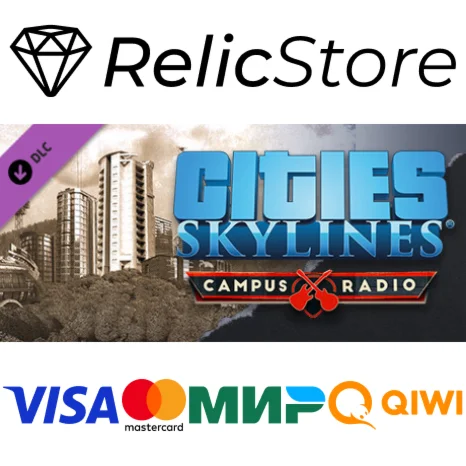 Cities: Skylines - Campus Radio DLC - STEAM RU