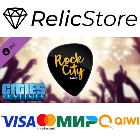 Cities: Skylines - Rock City Radio DLC - STEAM RU