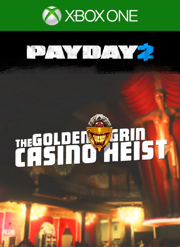 ❗PAYDAY 2 CRIMEWAVE EDITION The Golden Grin Casin XBOX