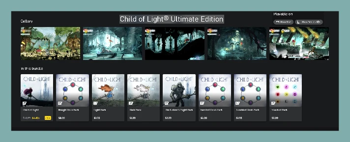 ✅ Child of Light Ultimate 👑 XBOX ONE SERIES X|S Key 🔑