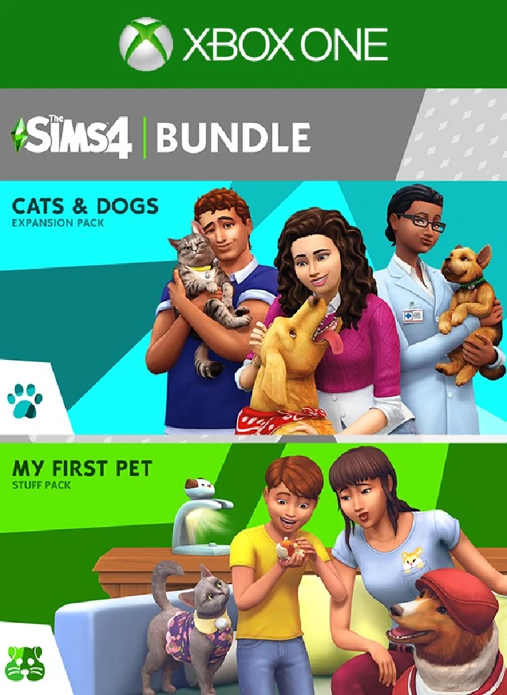 The Sims™ 4 Cats and Dogs Plus My First Pet Stuff Bundl