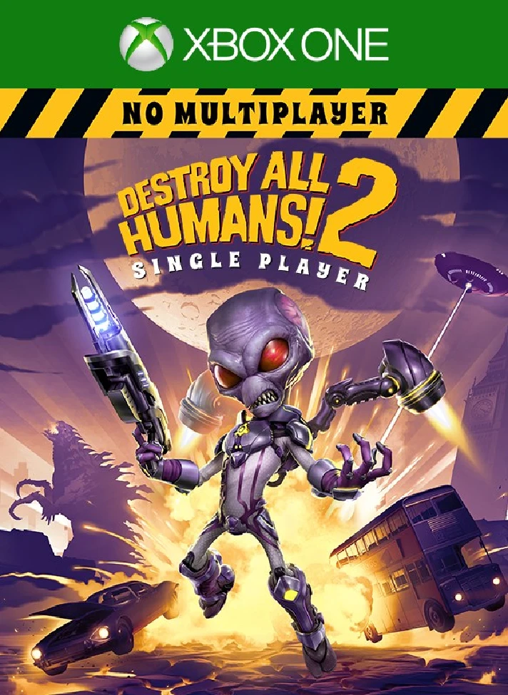 DESTROY ALL HUMANS! 2 - REPROBED ❗XBOX ONE/X|S KEY❗