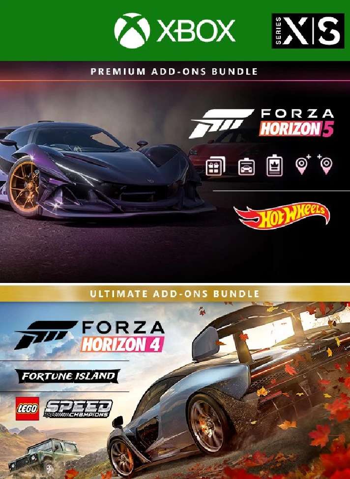 FORZA HORIZON 5 + 4 PREMIUM UPGRADE BUNDLE XBOX🔑PC KEY