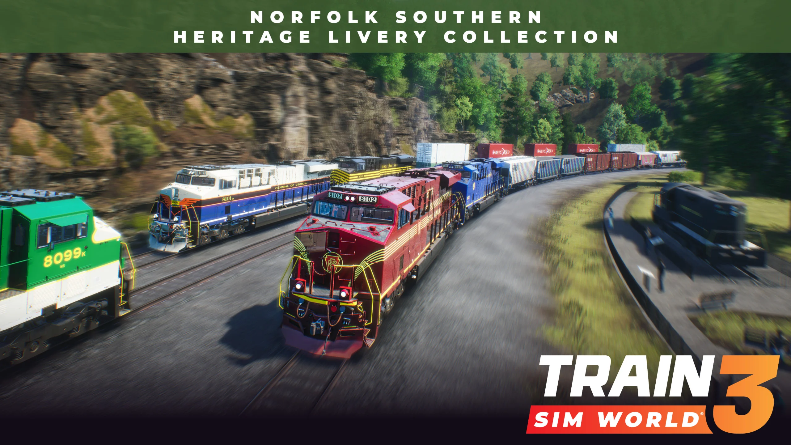 Train Sim World 3 Norfolk Southern Heritage Live XBOX
