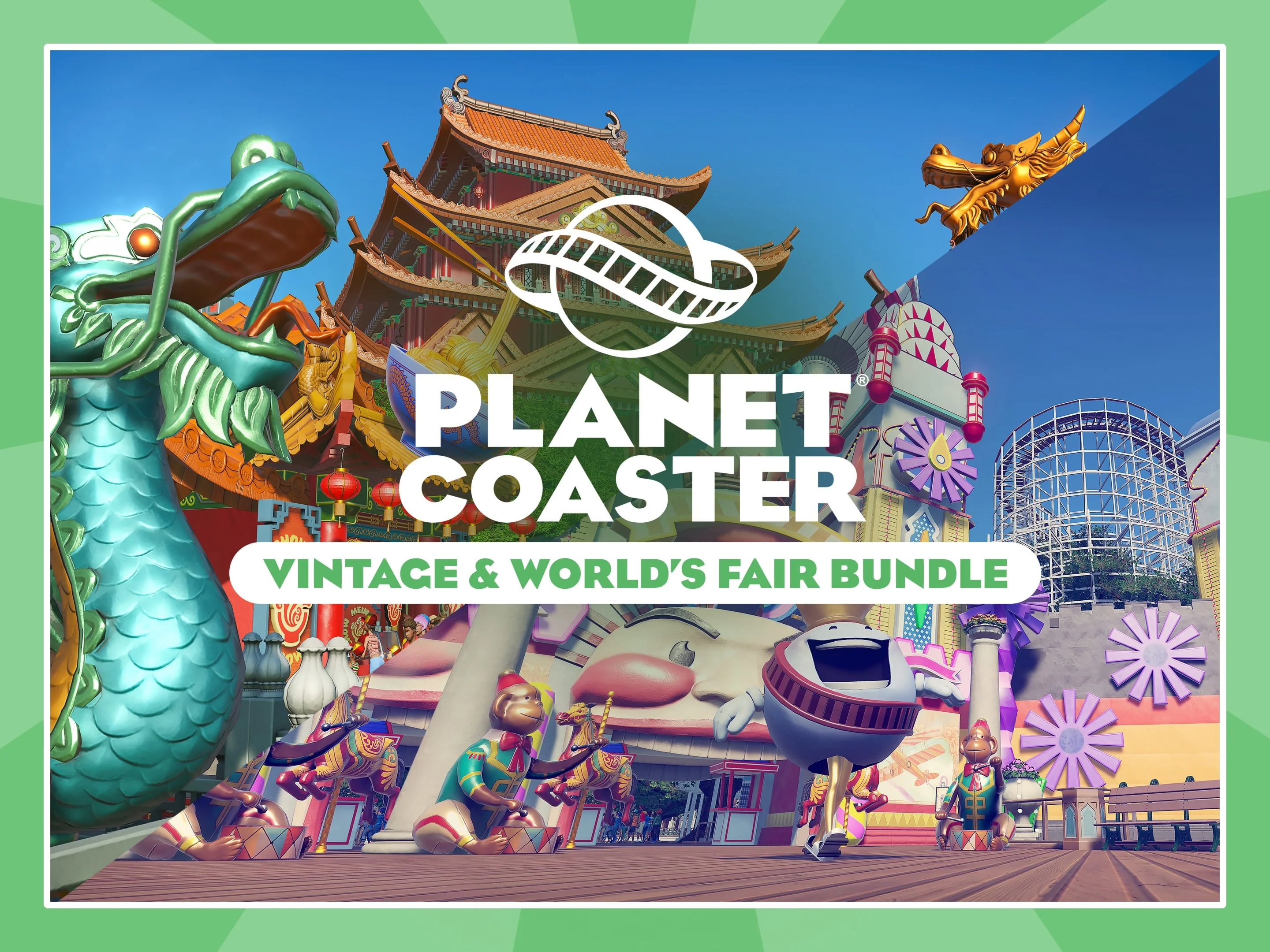 Planet Coaster комплект Vintage и World’s Fair XBOX