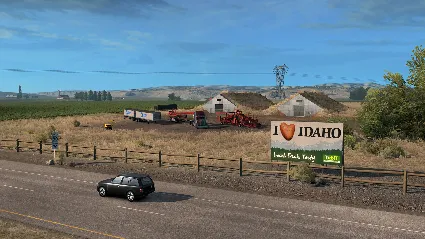 American Truck Simulator - Idaho DLC - STEAM RU