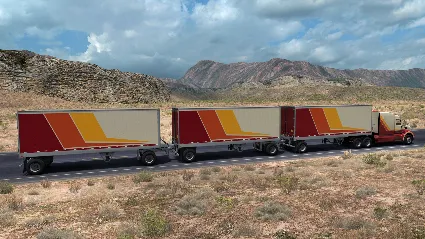 American Truck Simulator - Classic Stripes Paint Jobs P