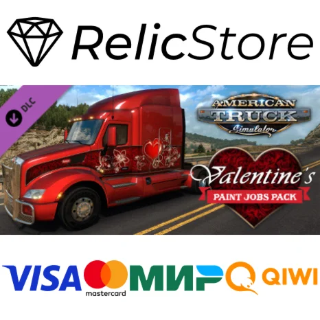 American Truck Simulator - Valentine's Paint Jobs Pack