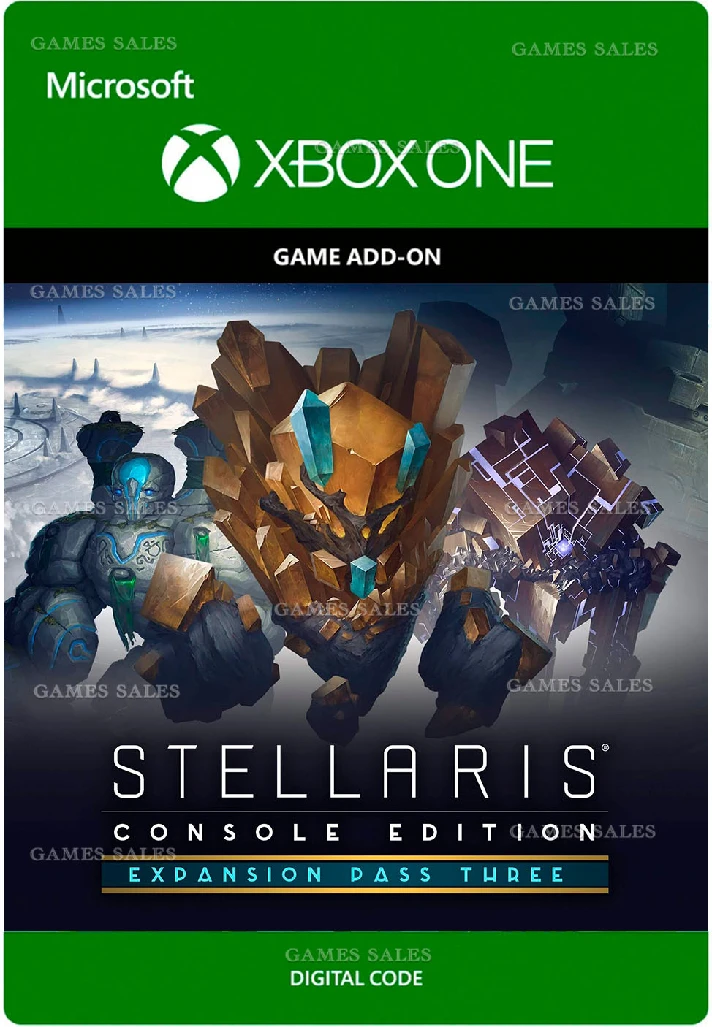 ✅STELLARIS: CONSOLE EDITION- EXPANSION PASS THREE🔑XBOX