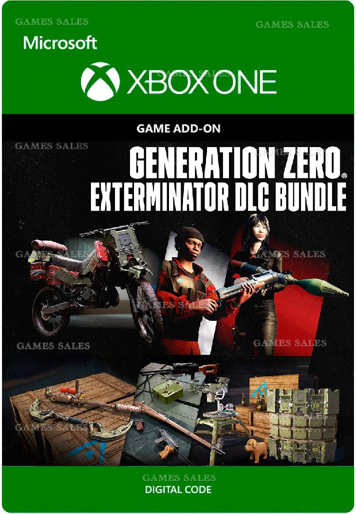 ✅❤️GENERATION ZERO - EXTERMINATOR DLC BUNDLE❤️XBOX🔑KEY