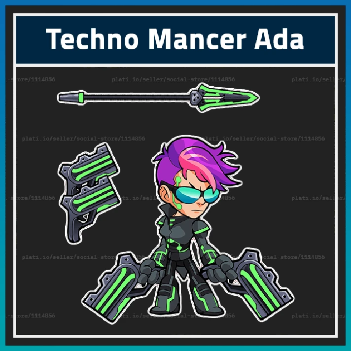 ✔️ Techno Mancer Ada ✅ Brawlhalla 🔑 Key