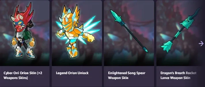 ✔️ Cyber ​​Oni Bundle ✅ Brawlhalla 🔑 Key