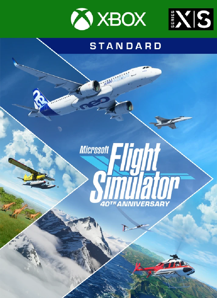 MICROSOFT FLIGHT SIMULATOR STANDARD 40TH ANNIVERSARY🔑