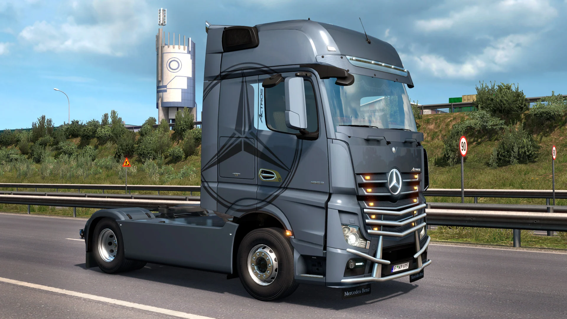 Euro Truck Simulator 2 - Actros Tuning Pack DLC