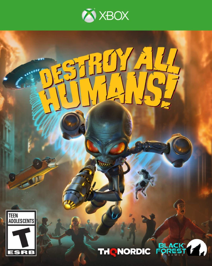 DESTROY ALL HUMANS! ✅(XBOX ONE, SERIES X|S) KEY🔑