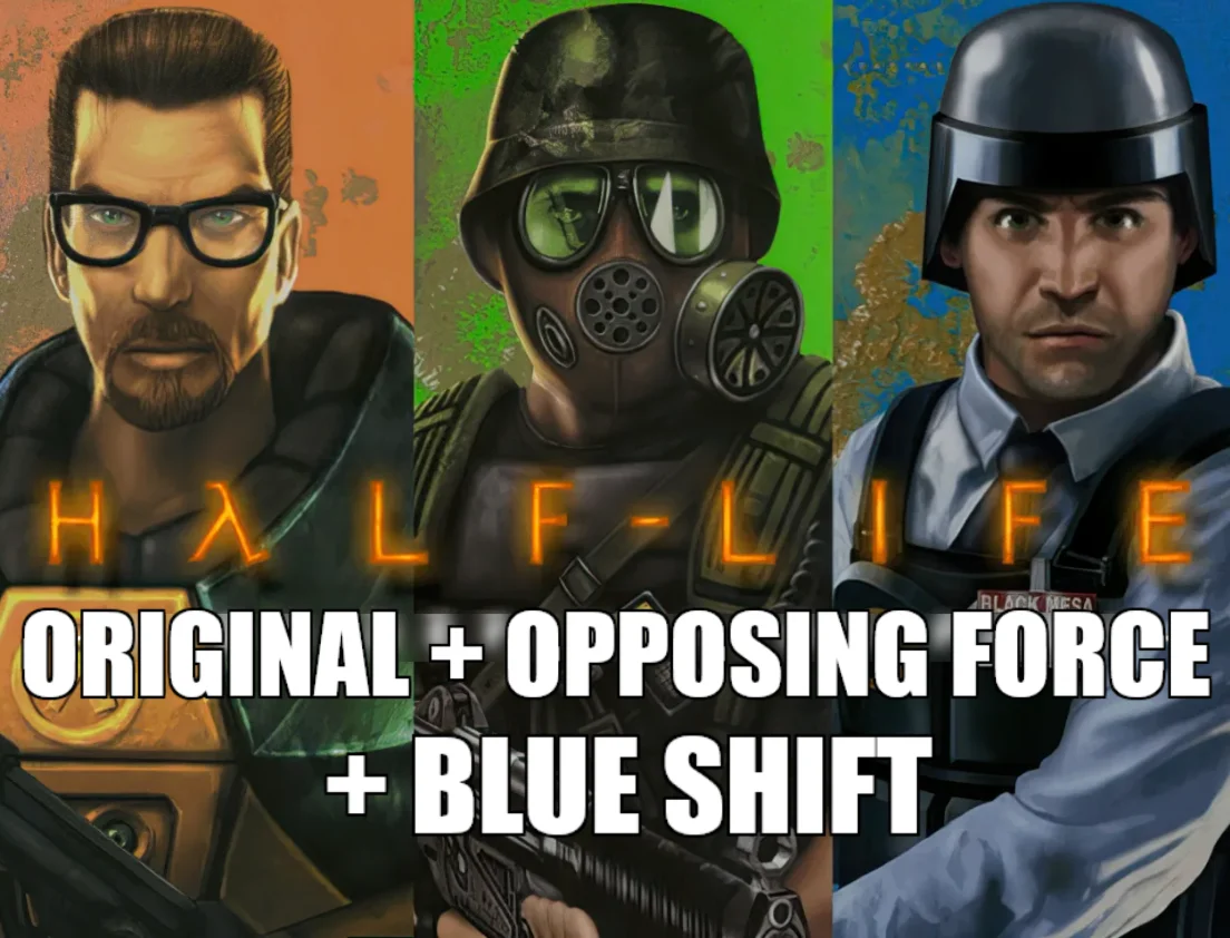 Half-Life + Opposing Force + Blue Shift ️STEAM Аккаунт