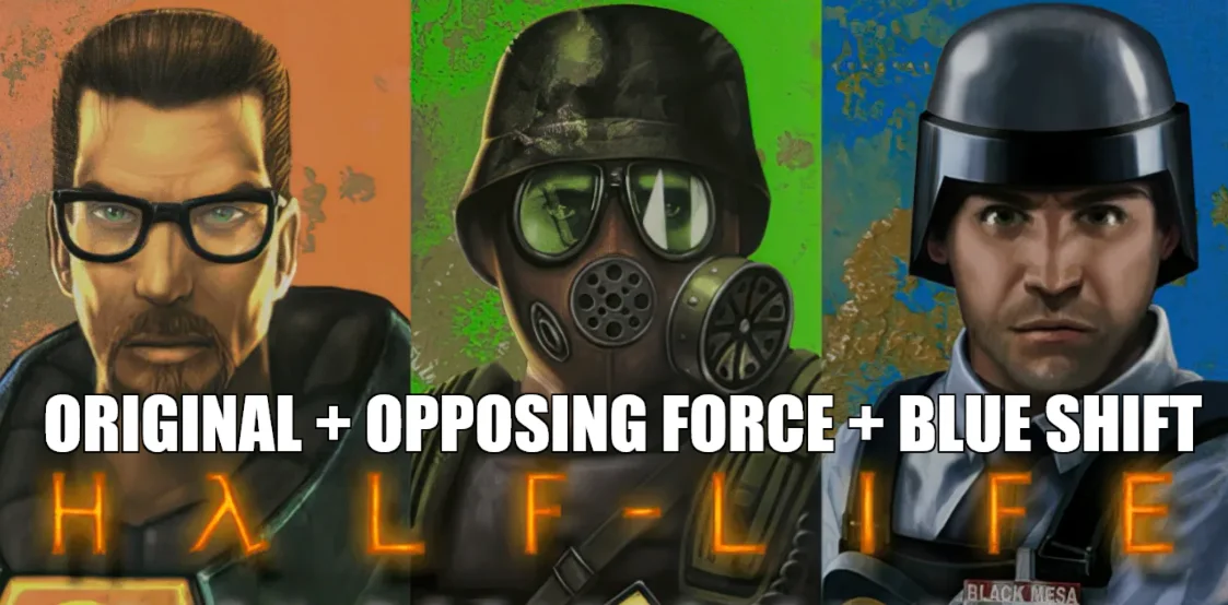 Half-Life +Opposing Force +Blue ShiftSTEAMна 90 дней