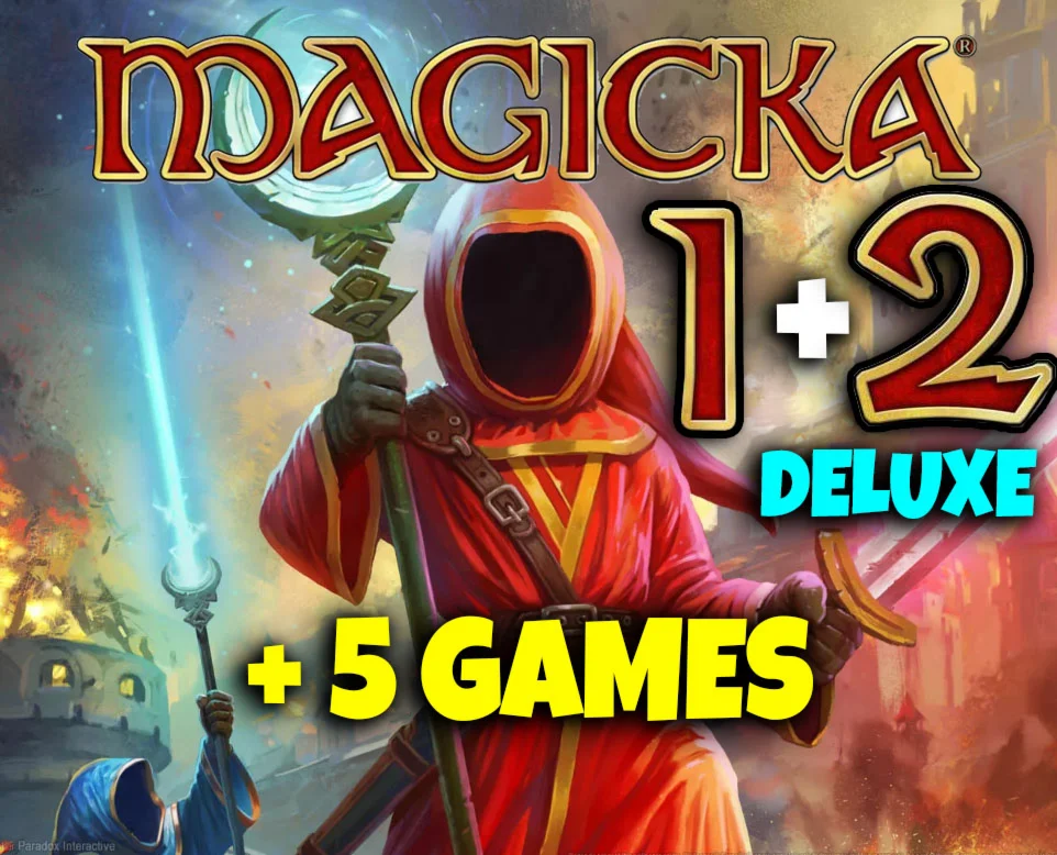 Magicka 2 Deluxe + Magicka + 5 игр️STEAM Аккаунт