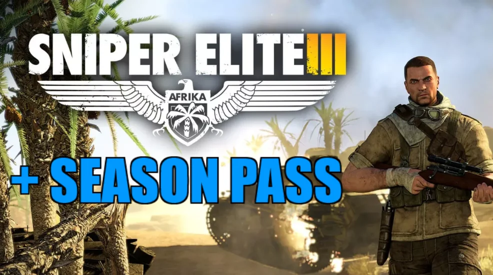 Sniper Elite 3 + Season Pass️STEAM Аккаунтна 90 дней