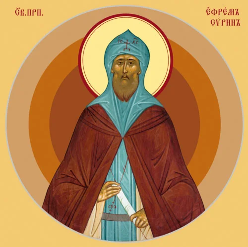 Ефрем Сирин, прп_001(94х94см)слои