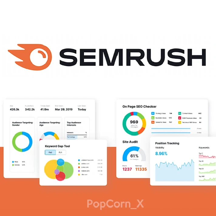 🟠 SEMRUSH GURU ✅ 1-2-3 Months PREMIUM 🔥 AUTO Delivery