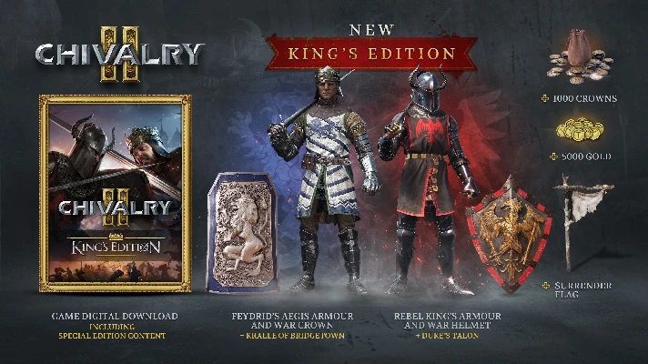 ❗CHIVALRY 2 KING´S EDITION❗XBOX ONE/X|S🔑KEY❗