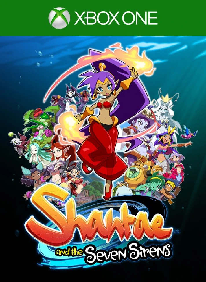 ❗SHANTAE AND THE SEVEN SIRENS❗XBOX ONE/X|S🔑KEY❗