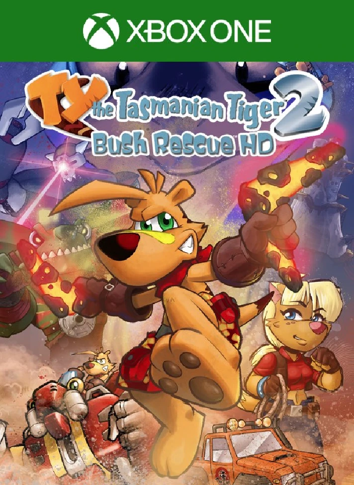 TY THE TASMANIAN TIGER™ 2: BUSH RESCUE™ HD❗ XBOX KEY❗