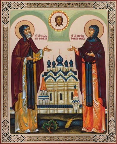 Петр и Феврония, свв_003(81х100см)