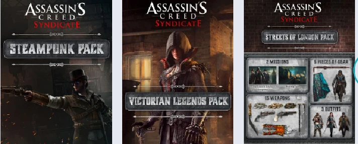 ❤️Uplay PC❤️Assassin´s Creed Syndicate DLC❤️RUS❤️