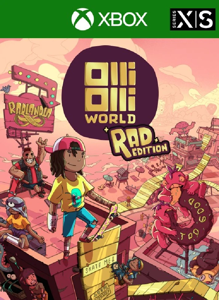 ❗OLLIOLLI WORLD RAD EDITION❗XBOX ONE/X|S🔑KEY❗