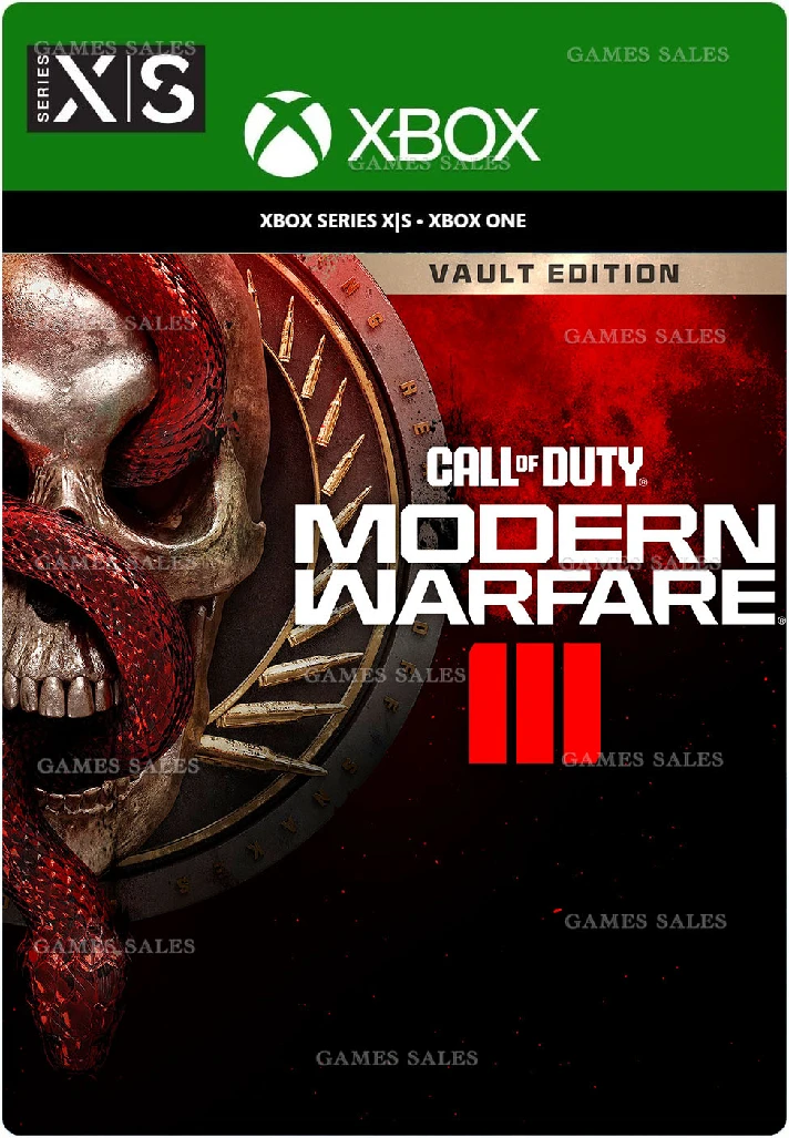 ✅❤️CALL OF DUTY: MODERN WARFARE III VAULT EDITION🔑XBOX