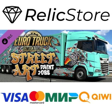 Euro Truck Simulator 2 - Street Art Paint Jobs Pack