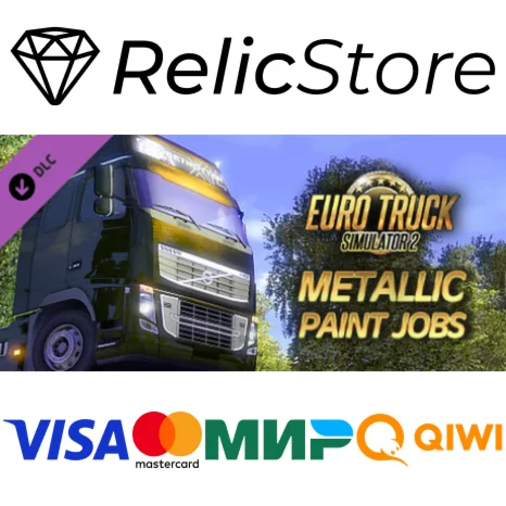 Euro Truck Simulator 2 - Metallic Paint Jobs Pack DLC