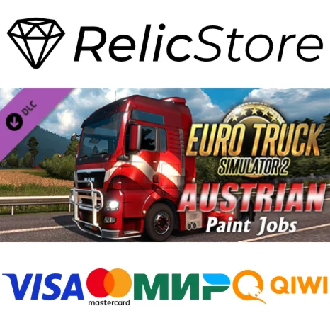 Euro Truck Simulator 2 - Austrian Paint Jobs Pack DLC