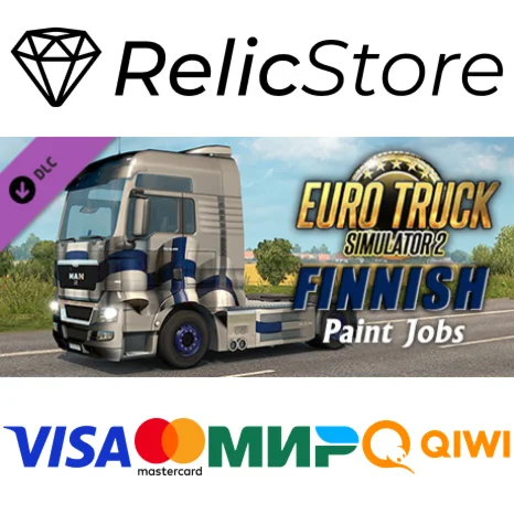Euro Truck Simulator 2 - Finnish Paint Jobs Pack DLC