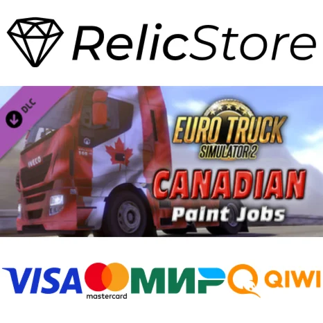 Euro Truck Simulator 2 - Canadian Paint Jobs Pack DLC
