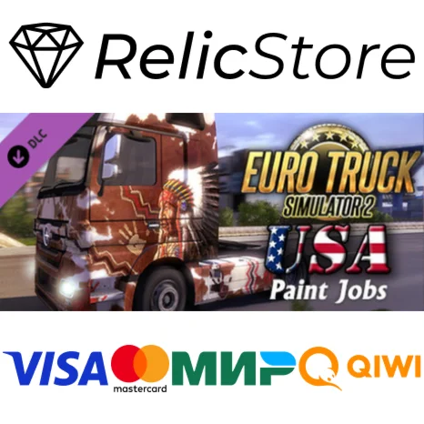Euro Truck Simulator 2 - USA Paint Jobs Pack DLC