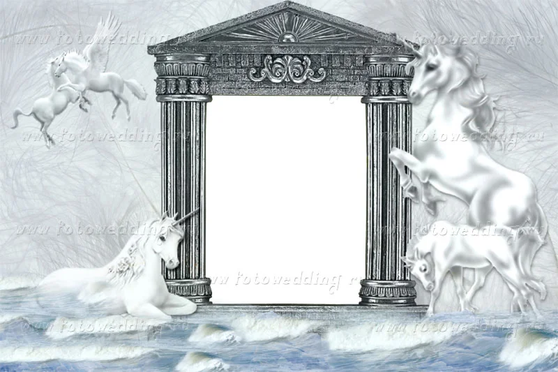 Рамка  - Единороги