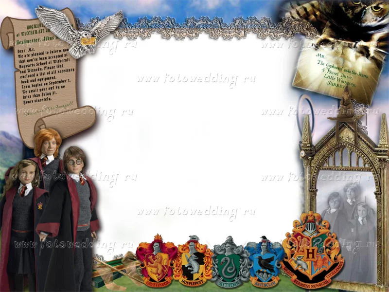 Рамка детская -  Гарри Поттер