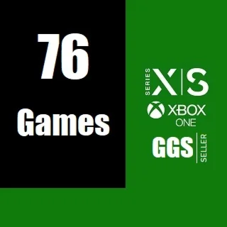 Сборник 76 игр XBOX Аккаунт
